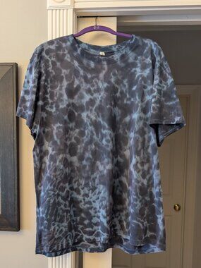 Lululemon All Yours Short Sleeve (Marmoleado Tie Dye Soft Denim True)